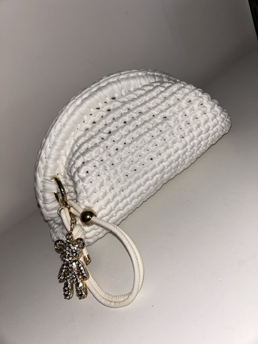 Borsa clutch all uncinetto - borsa,