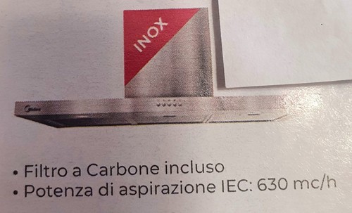 Cappa aspirante filtrante - e,