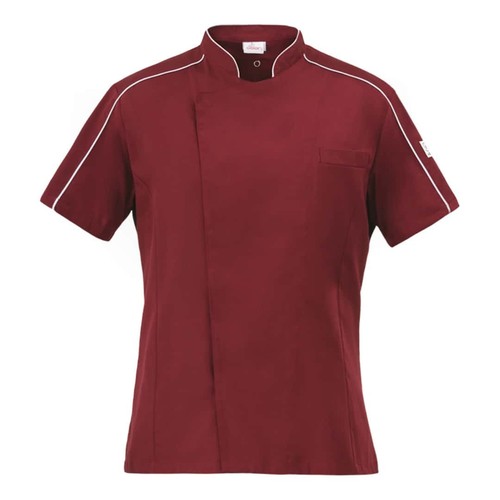 Giacca cuoco mark bordeaux - cuoco, a