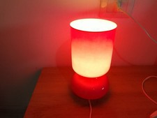 Lampada Da Tavolo Ikea Lykta Vetro Fucsia Design, vintage