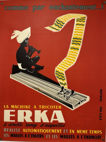 Erka machine tricoter - erka, à