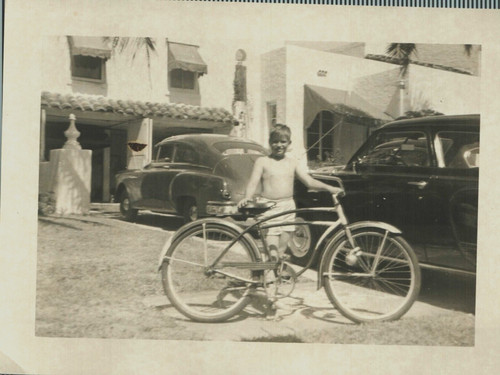 Foto vintage ragazzo - , con