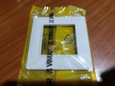 GIACENZA MAGAZINO PLACCA PLACCHETTA VIMAR 14642.01 2 MODULI 2M BIANCO PLANA