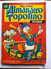 "ALMANACCO TOPOLINO" N. 12 (DICEMBRE 1963) CON FIGURINE