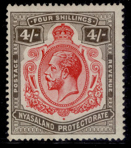 Nyasaland sg95d 4s - gv, sg95d,