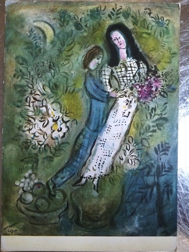 Cartolina marc chagall - marc,