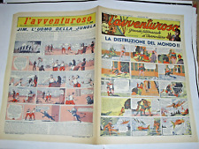 L'AVVENTUROSO grande settimanale d'avventure ANNO I n 10 (1934) Originale NERBIN