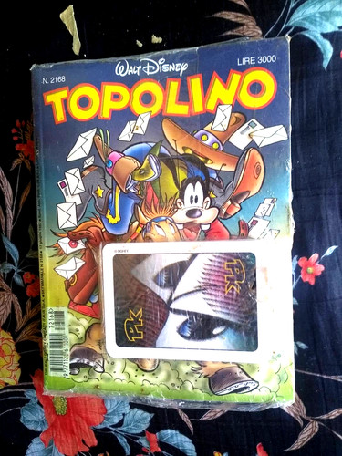 Topolino 2168 blister con - pk,