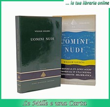 libro UOMINI NUDI prima edizione William Golding Aldo Martello Editore 1958