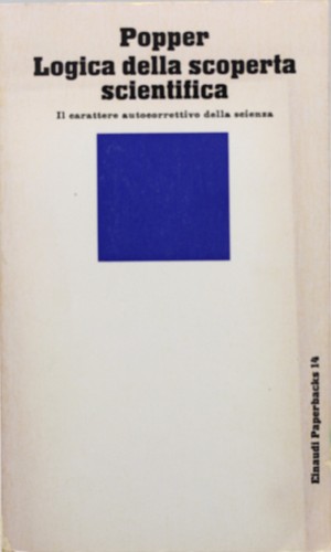 Libro popper logica - popper, della