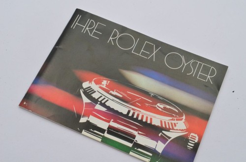 Rolex booklet manual - rolex,