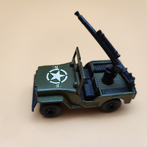 Matchbox jeep con cannone - con, #38