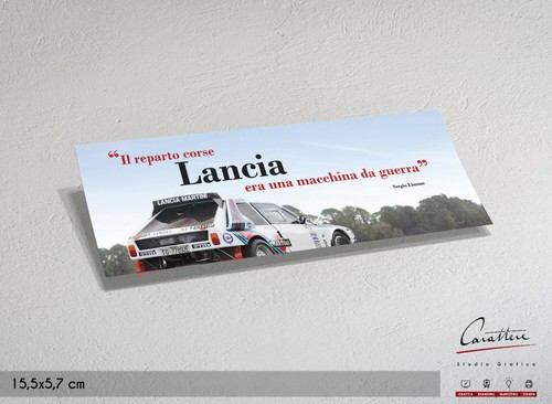 Adesivo celebrativo lancia - celebrativo,