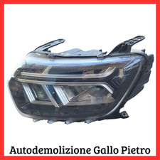 Faro SX sinistro DACIA duster