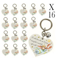 16 Portachiavi Bomboniere Piccolo Principe con chiama angeli. Piccolo Principe