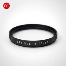 Nuovissimo filtro UV LEICA UVa II E39 filtro/39 mm - nero 13030