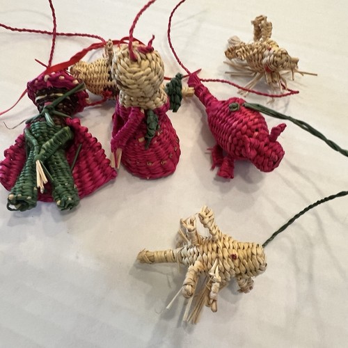 Ornamenti natalizi bambù - ornamenti,