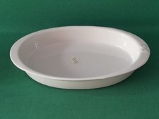 PIROFILA TEGLIA OVALE DA FORNO LE PORCELLANE DI BARILLA ANNI '80 NUOVA. BK93