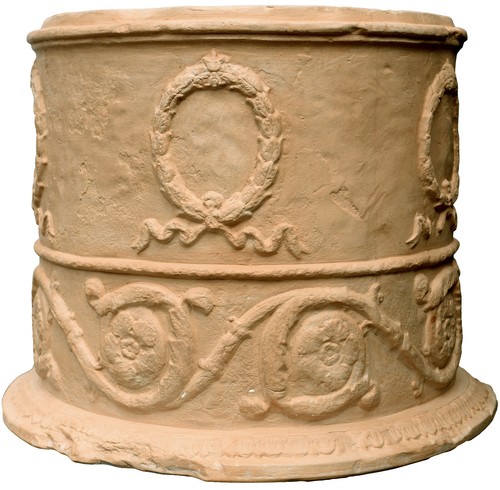 Vaso romano ø50cm cilindrico - romano,