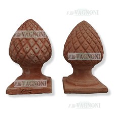 2 Pigne Pigna in terracotta