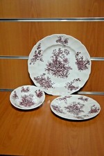 Johnson Bros Pastorale Toile de Jouy Made in England Vintage Originale