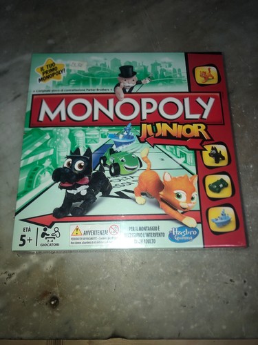 Monopoly junior italia hasbro - monopoly,