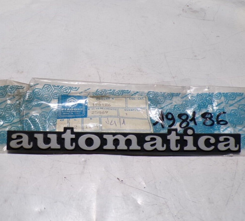 Targhetta automatica per - targhetta,