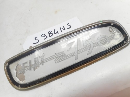 Emblema scritta fiat 750 - scritta, 750"