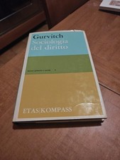 SOCIOLOGIA DEL DIRITTO - GURVITCH - ETAS KOMPASS. 1967