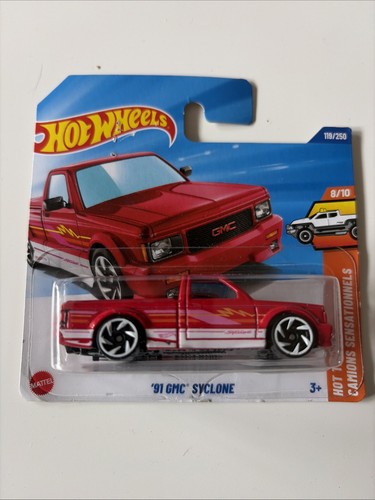 Hot wheels gmc - hot, rot