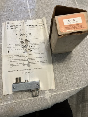Dynascan signal tap - dynascan,