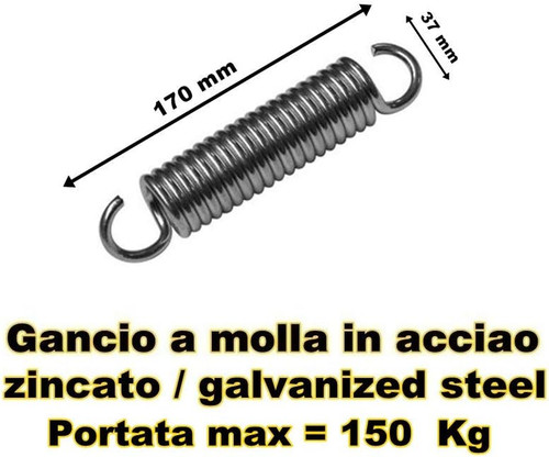 Molla supporto appendi sacco - molla,