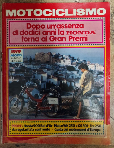Motociclismo agosto 1979 - agosto,
