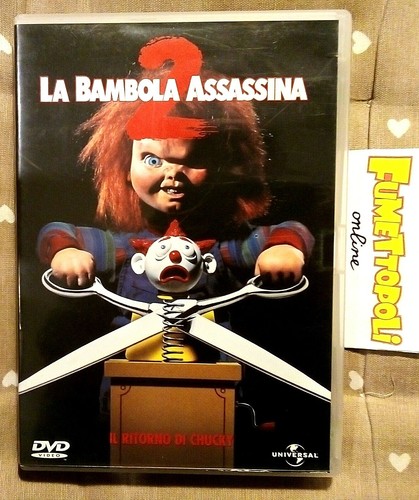 Bambola assassina 2 dvd - bambola,