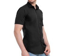 Camicia a Maniche Corte Uomo