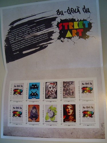 Carnet timbre 2012 invader - ✅,