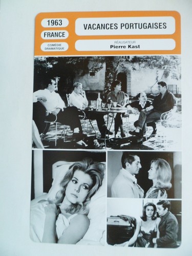 Carte fiche cinema 1963 - carte,