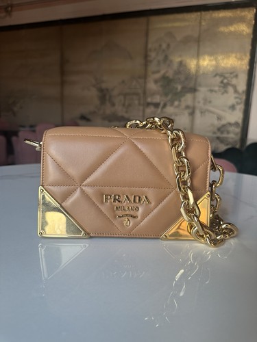 Prada cahier borsa pelle - prada,