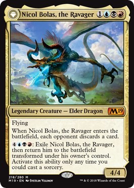 Nicol bolas the - bolas,, ravager