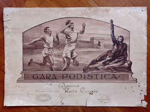 Diploma gara podistica unione - diploma,