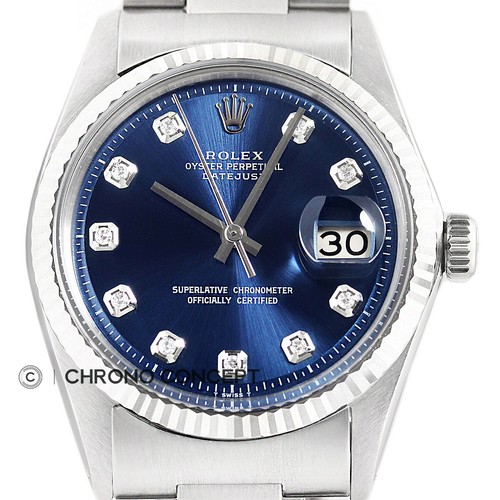 Rolex datejust 18k - rolex,