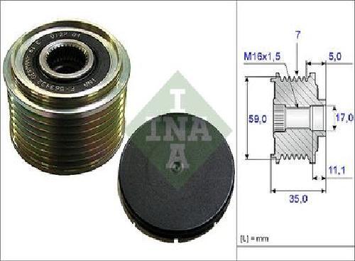 Ina rinvio alternatore 535 - alternatore,
