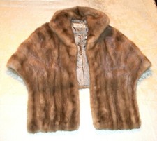 Stola di visone in biondo