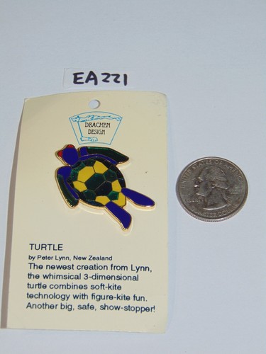 New carded pin - drachen, design