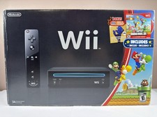 Nintendo Wii Black Mario