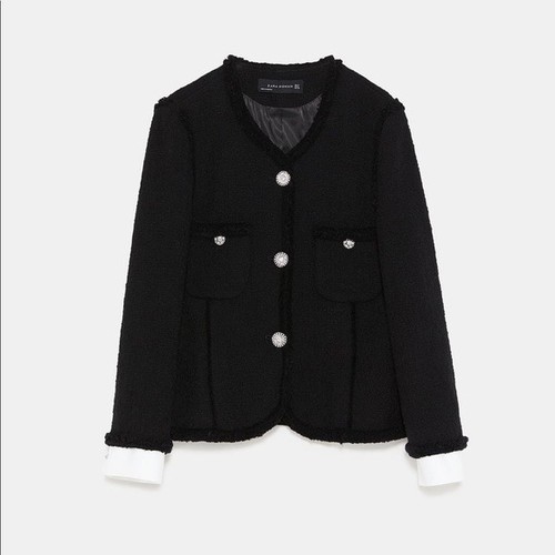 Giacca zara donna tweed - zara,
