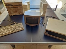 Olivetti M24 Completo con Monitor raro In Scatola, Tastiera Cavi Funzionante