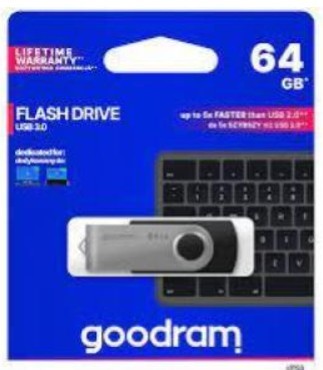 Pen drive 64gb goodram - 64gb, 3.2