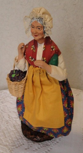 Doll handmade santon provenza - doll,