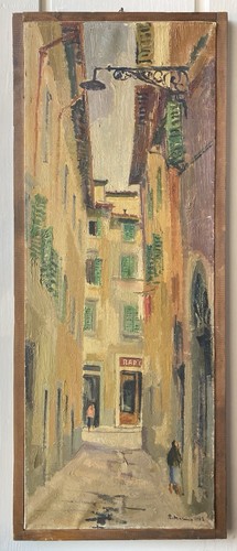 Rodolfo marma olio tela - su, 80